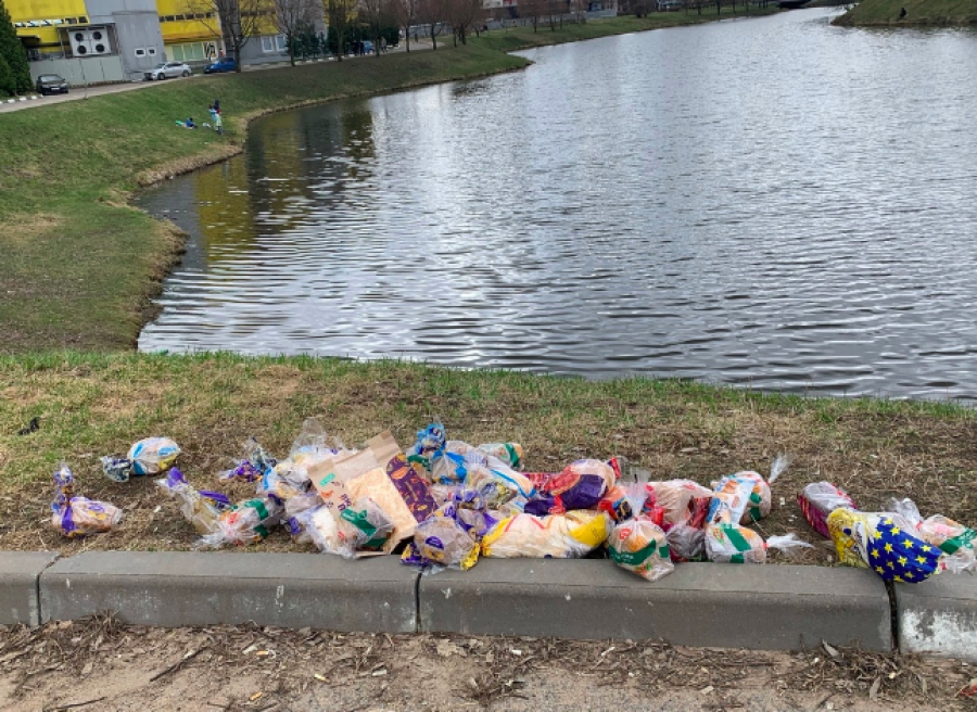 Жители микрорайона Ульянка пожаловались на мусорные кучи у реки Новой