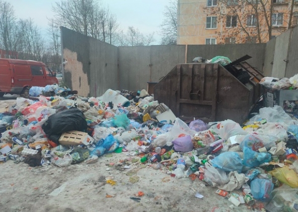 Замусоренный и обледенелый: новые реалии уборки Петербурга